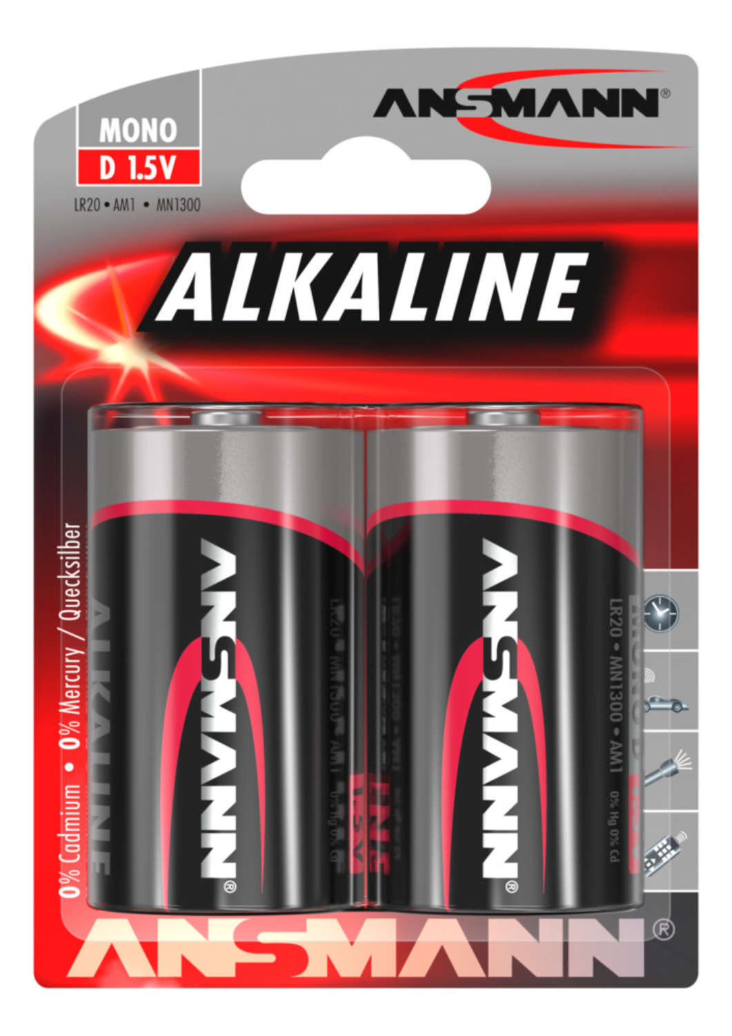 Red Line Alkaline Batteries
