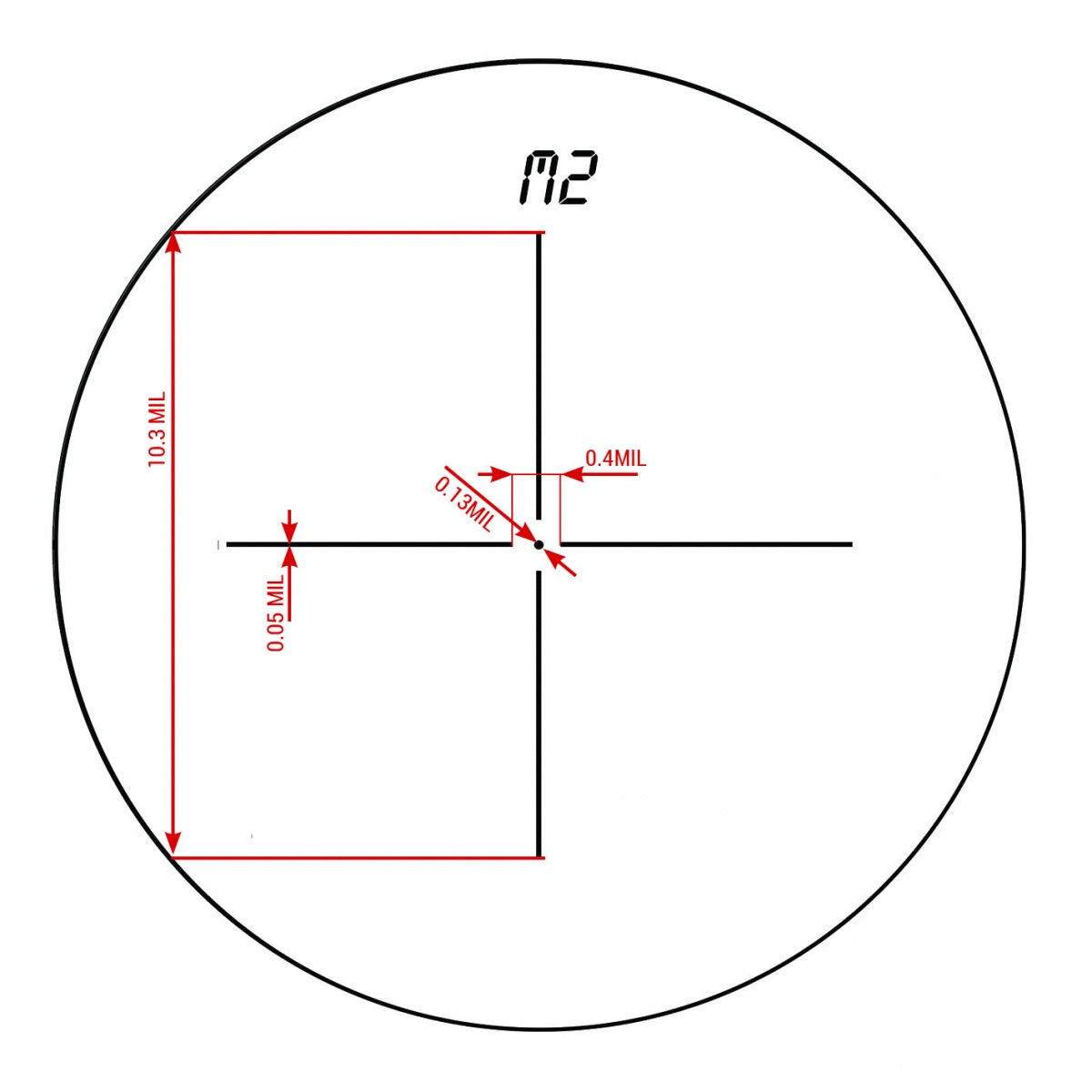 Hunting Scope with Illuminated Reticle