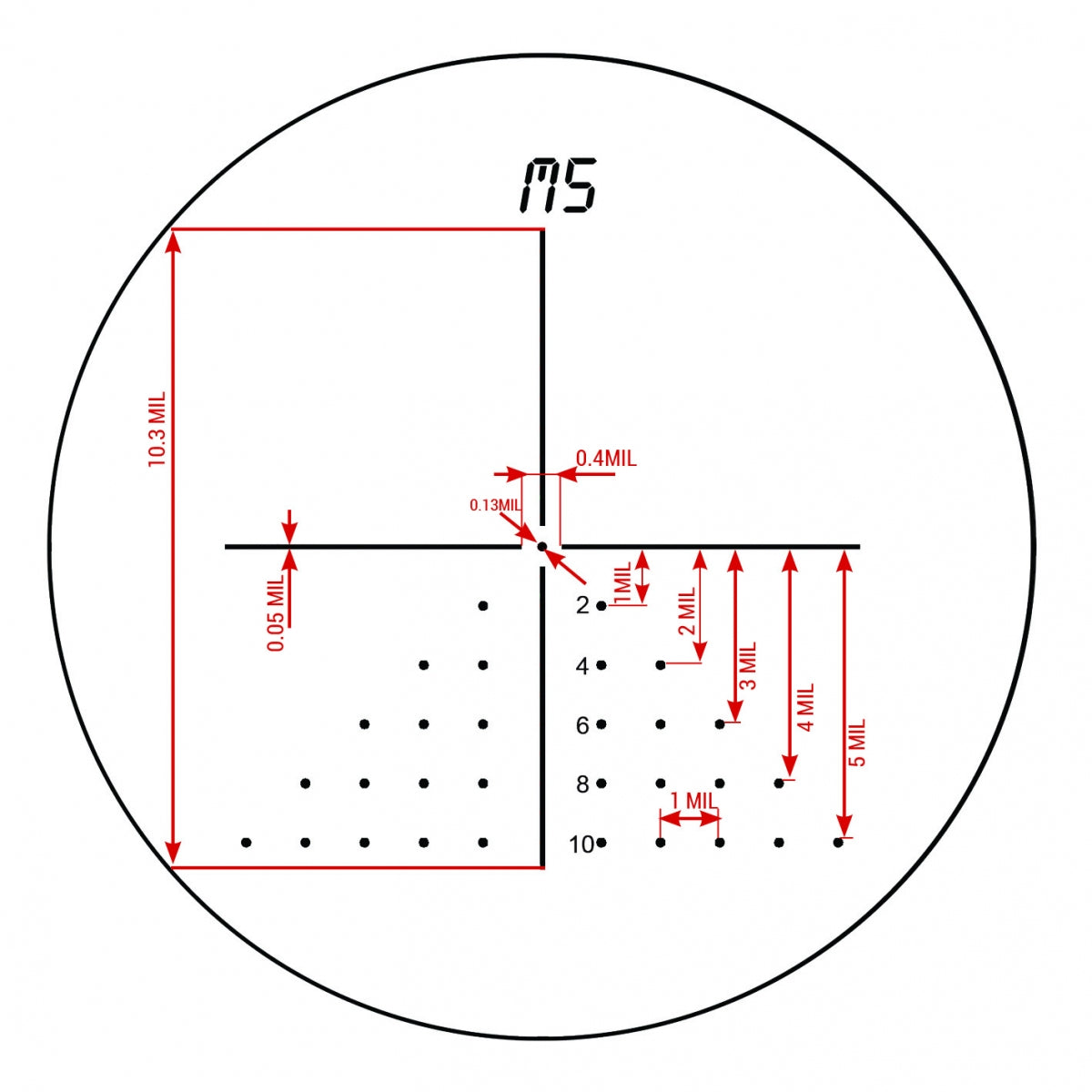 Hunting Scope with Illuminated Reticle