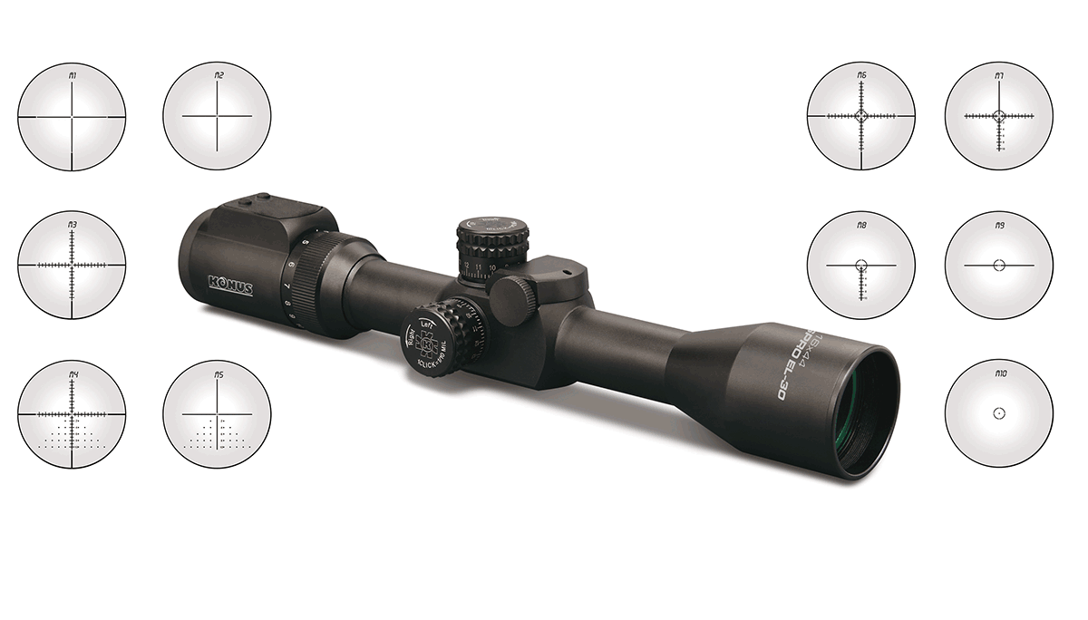 Hunting Scope with Illuminated Reticle