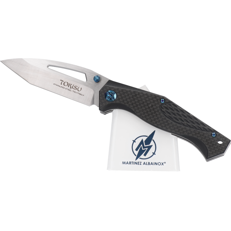Navaja Tokisu Fibra de Carbono G10 de 9 cm