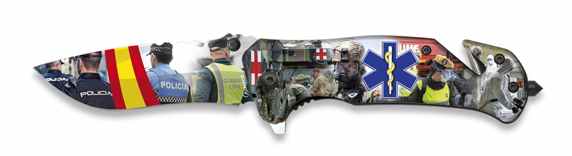 FOS Safety Assisted Tactical Knife 8.1 cm