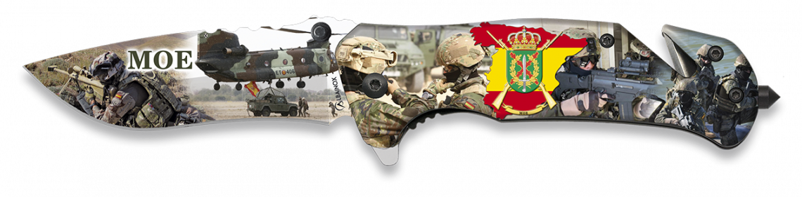 FOS Safety Assisted Tactical Knife 8.1 cm