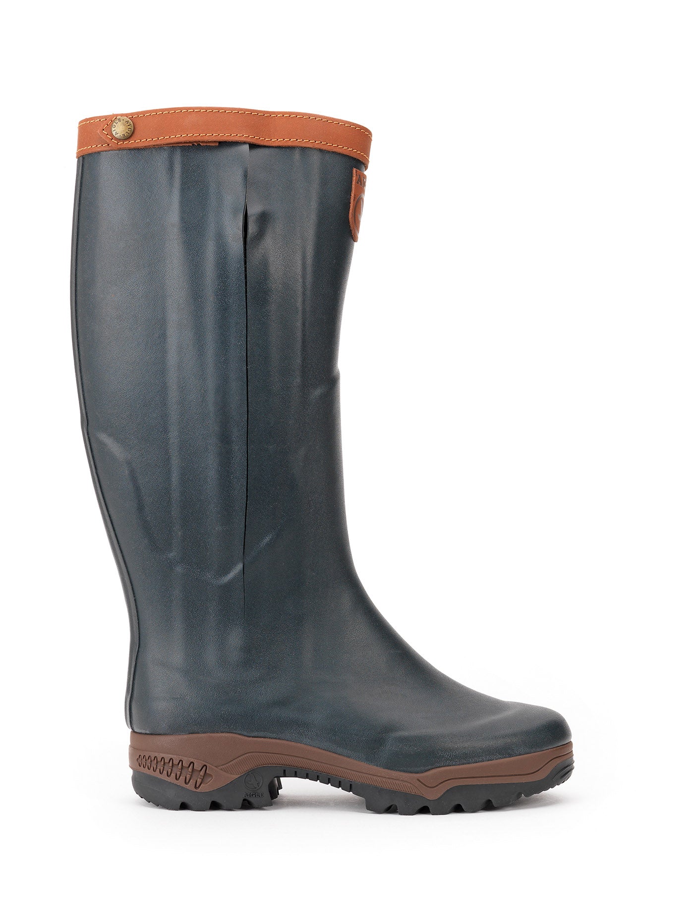 Botas de caza Aigle forradas de cuero para hombres PARCOURS® 2 SIGNATURE OPEN