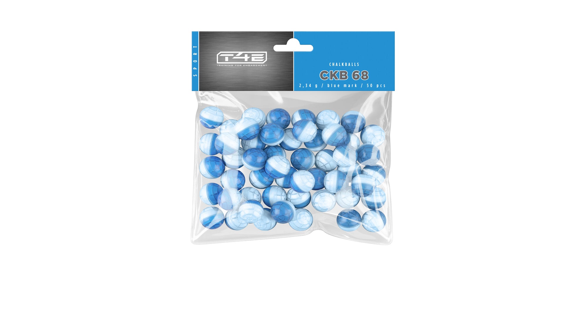 Munición de Entrenamiento Bolas Marcadoras de Tiza T4E Sport CKB
