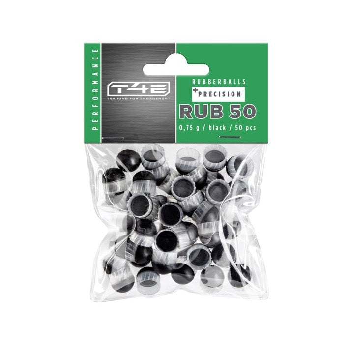 Munición de Entrenamiento Bolas de Goma T4E RUB Precisión