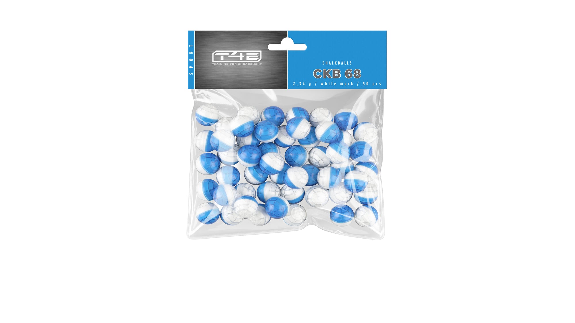 Munición de Entrenamiento Bolas Marcadoras de Tiza T4E Sport CKB