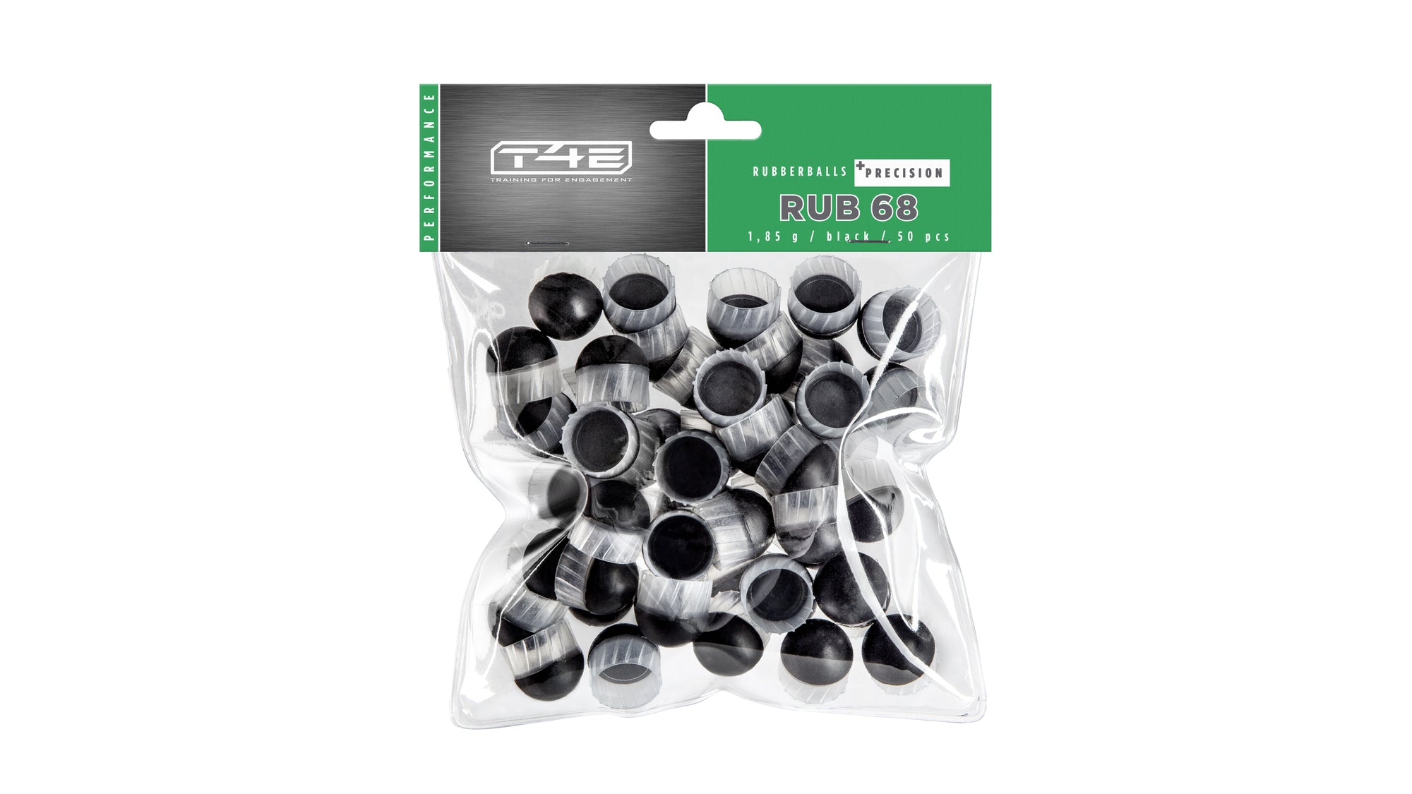 Munición de Entrenamiento Bolas de Goma T4E RUB Precisión