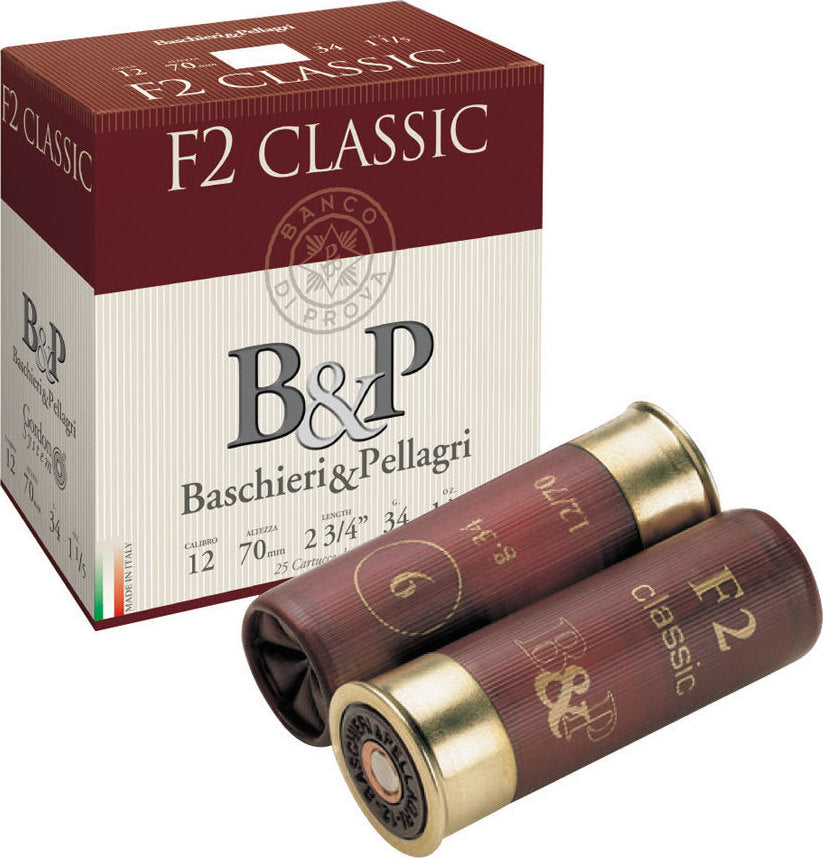 Cartuchos de Caza F2 Classic Baschieri & Pellagri