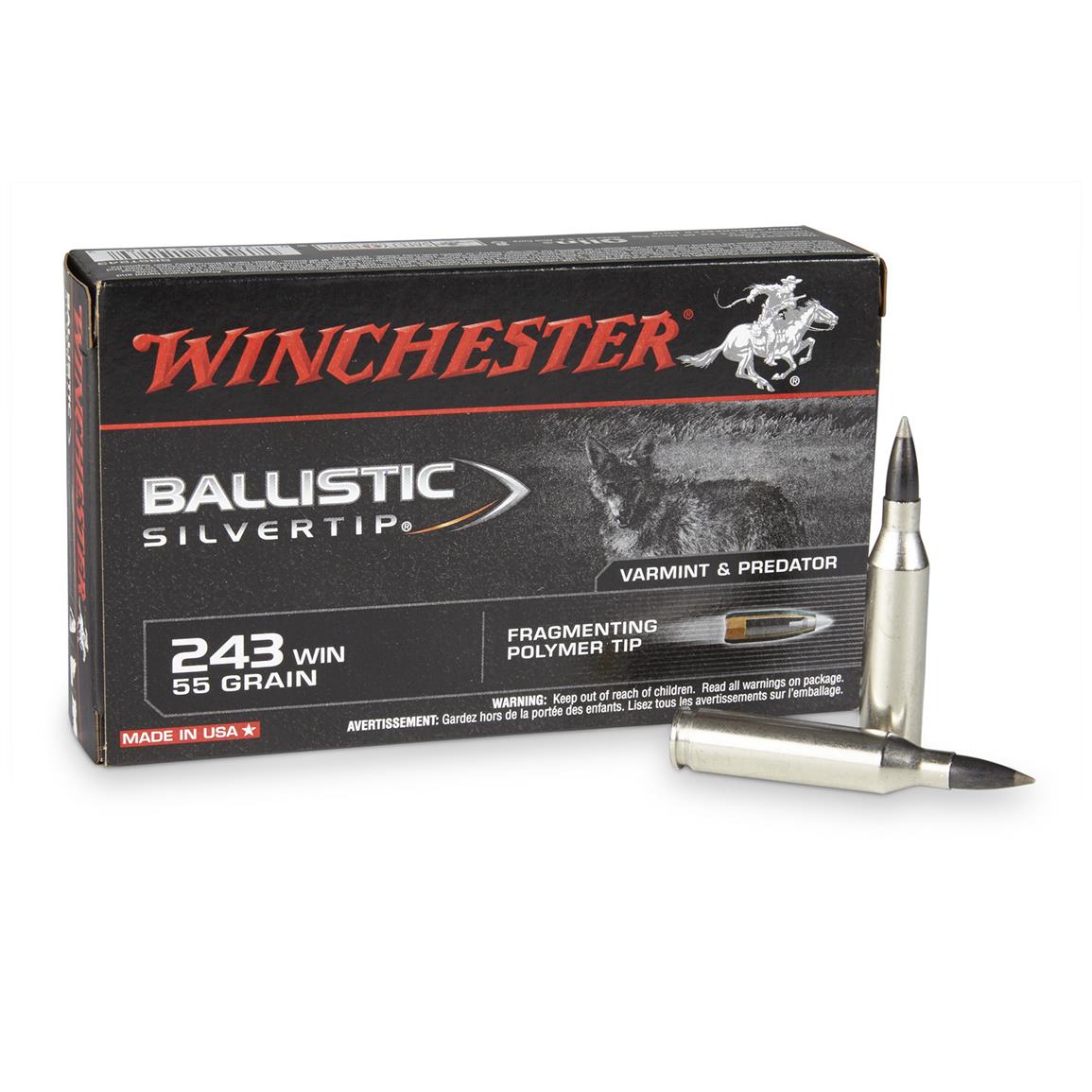 Munición Metálica Winchester Ballistic Silvertip® Supreme