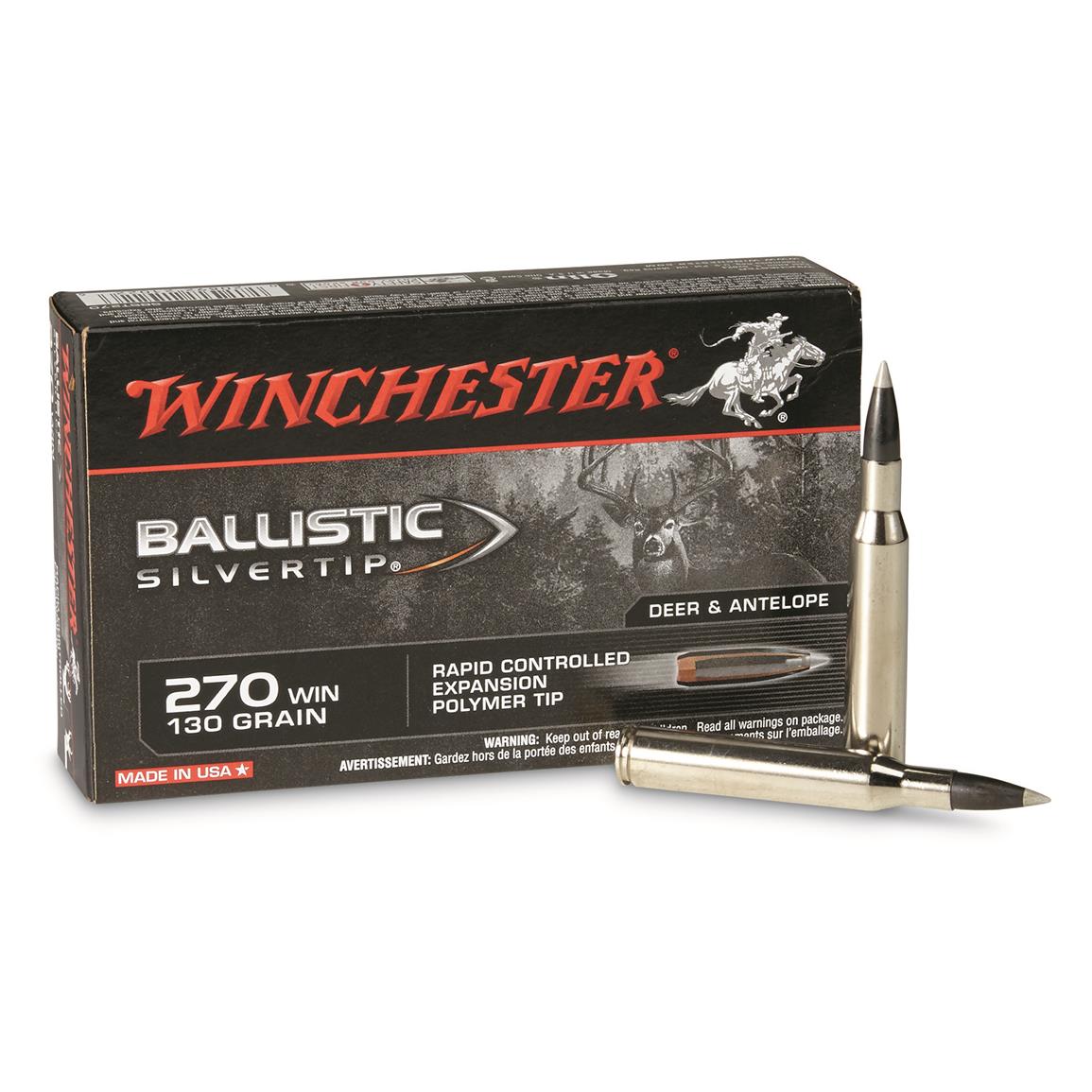 Munición Metálica Winchester Ballistic Silvertip® Supreme