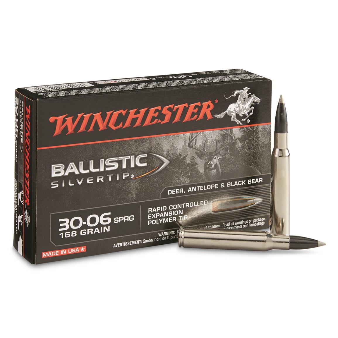 Balas de Rifle Ballistic Silvertip® Supreme