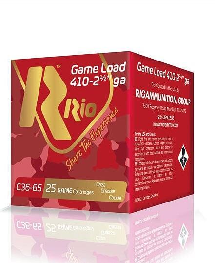 Cartuchos de Caza Rio Game Load Calibres Pequeños