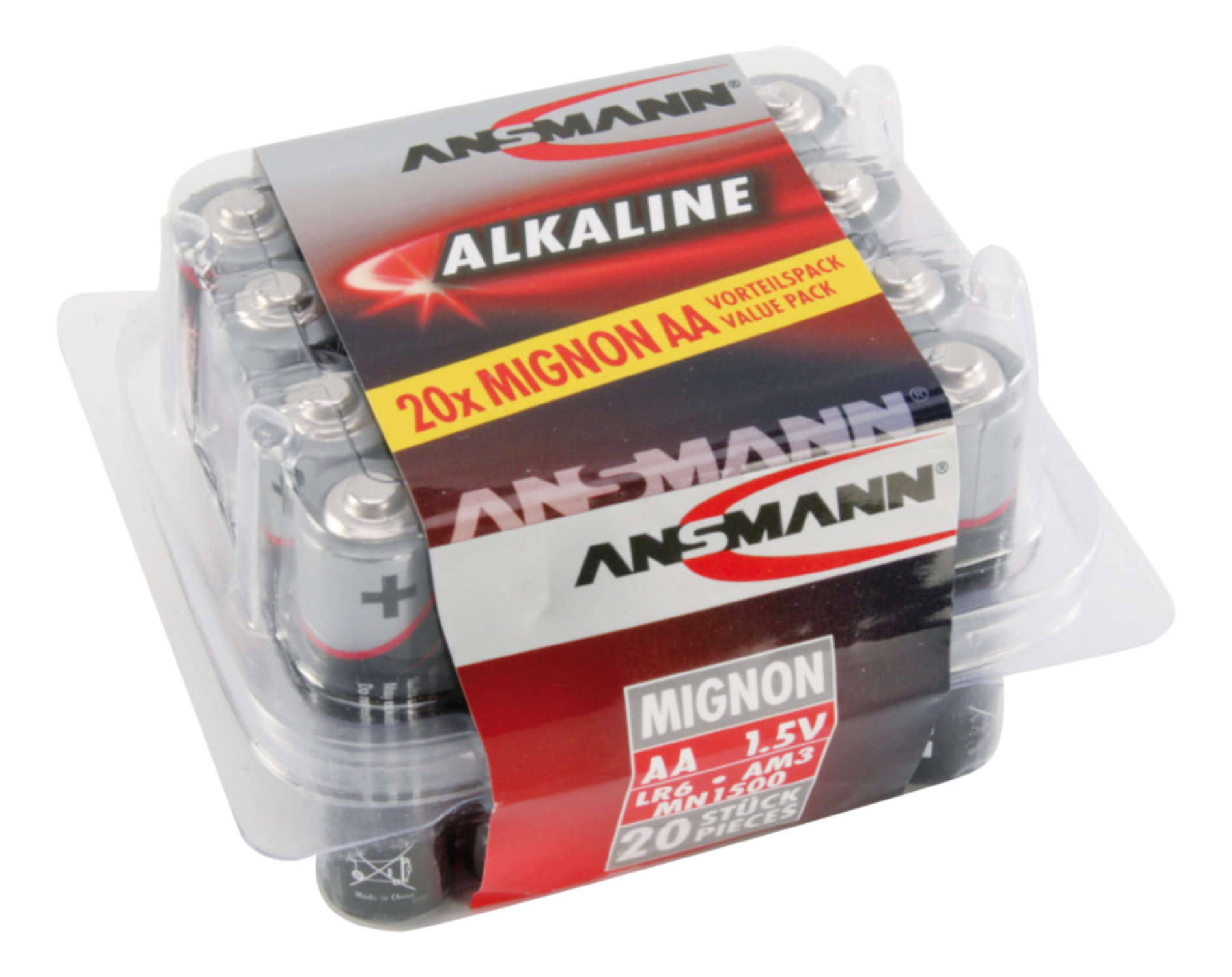 Pilas Alcalinas Red Line Ansmann