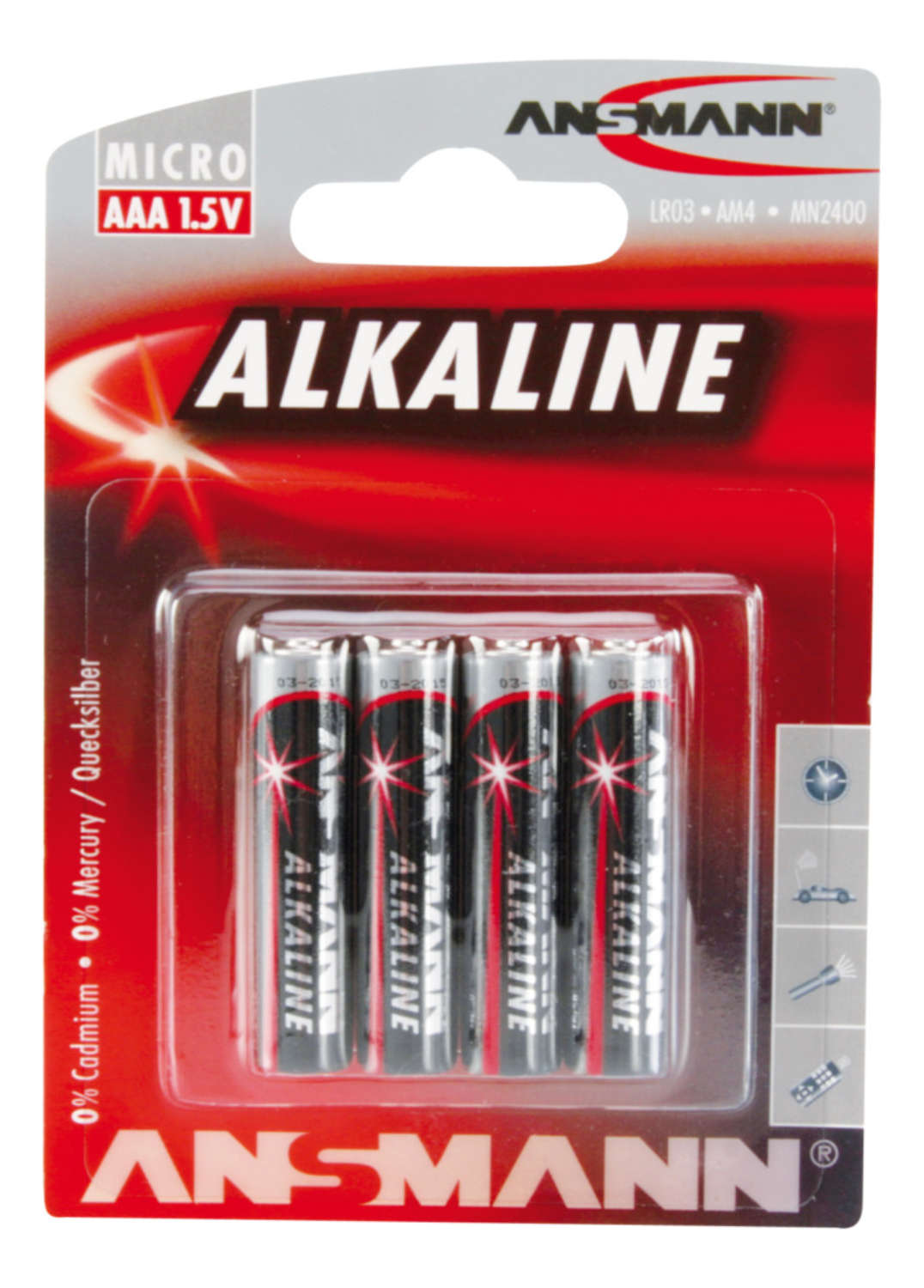 Red Line Alkaline Batteries