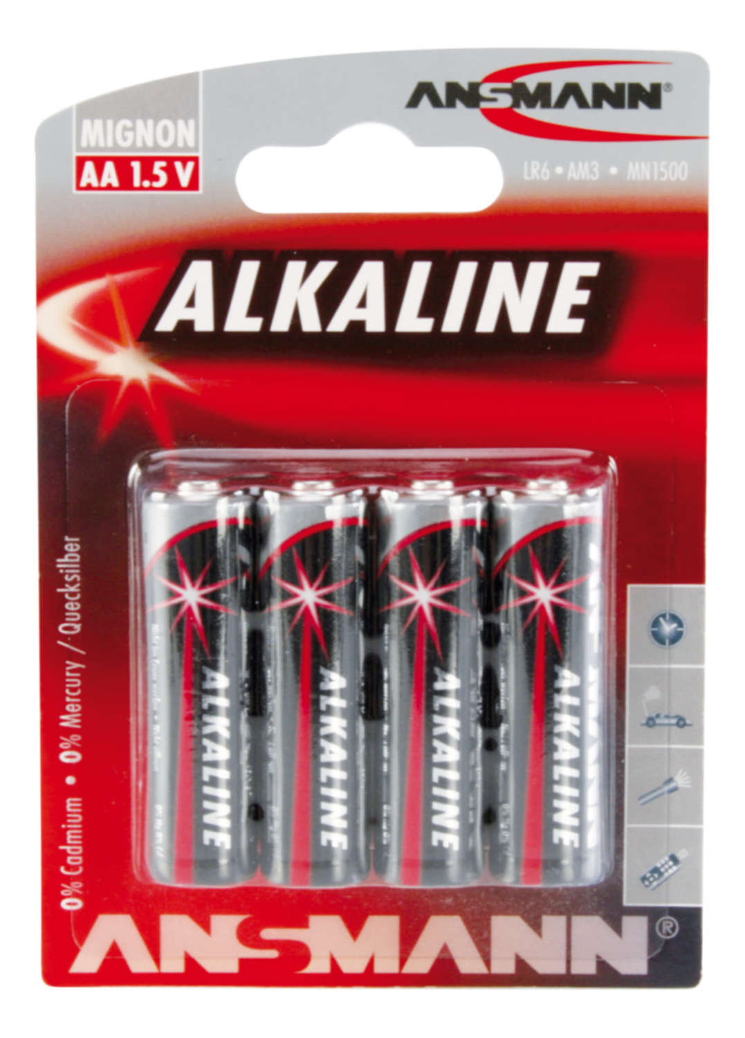 Red Line Alkaline Batteries
