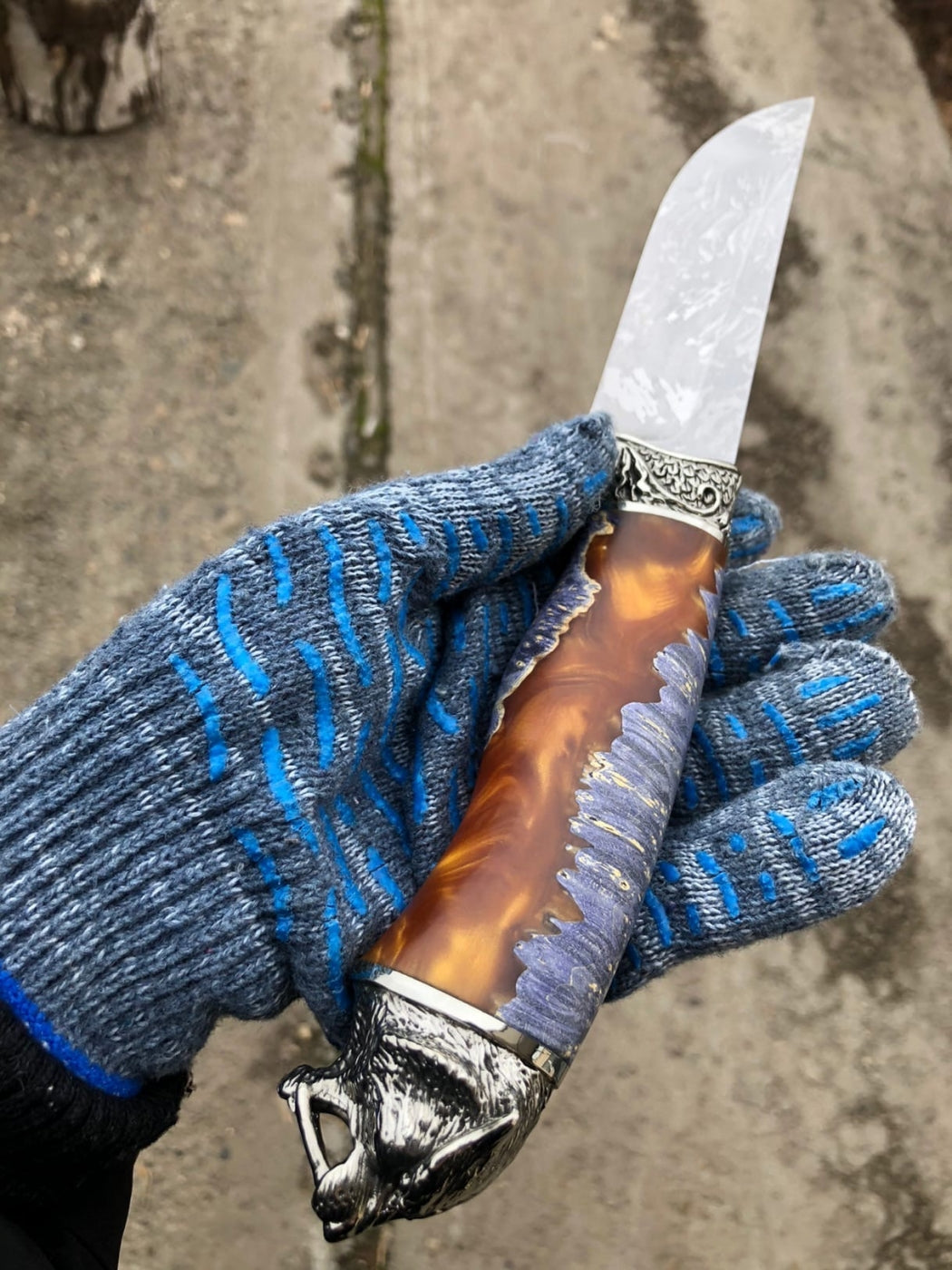 PGK Stainless Steel Hunting Knife