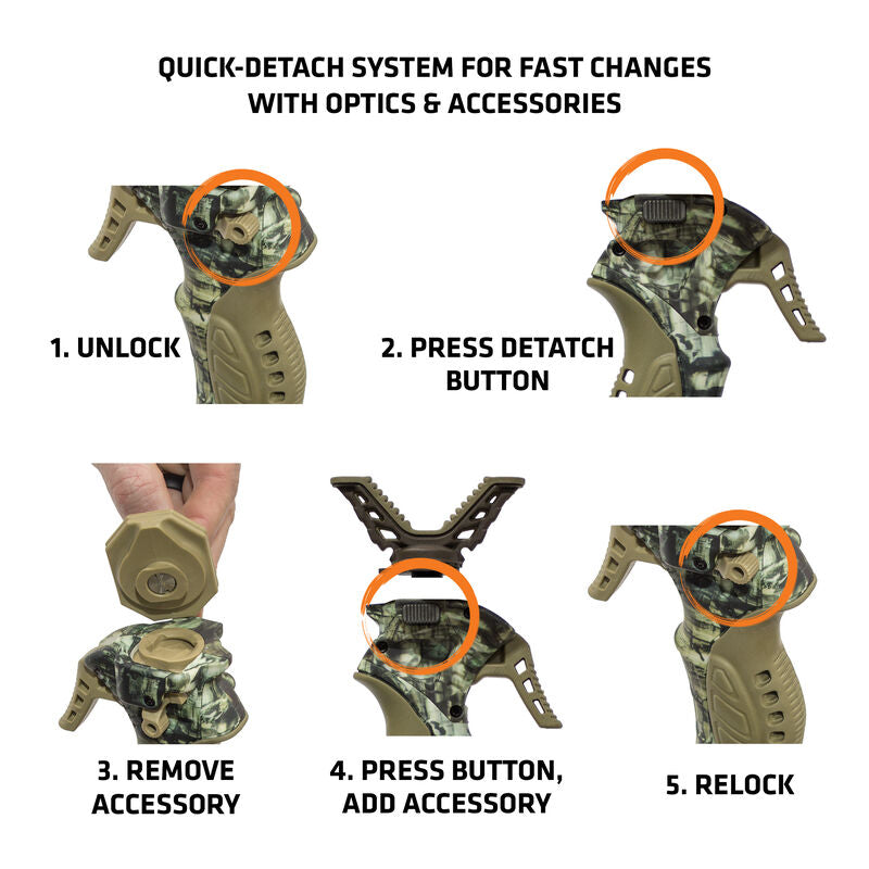 Trípode Primos Trigger Stick Gen 3 Alto