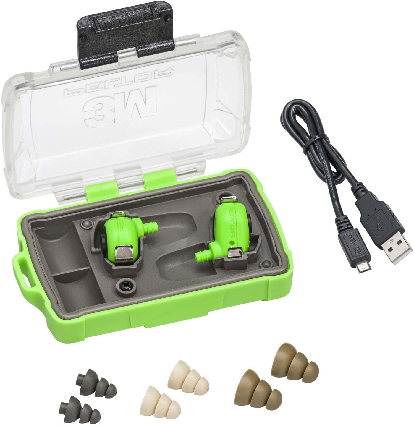 Protector Auditivo 3M™ PELTOR™ Tapones Electrónicos EEP-100 EU