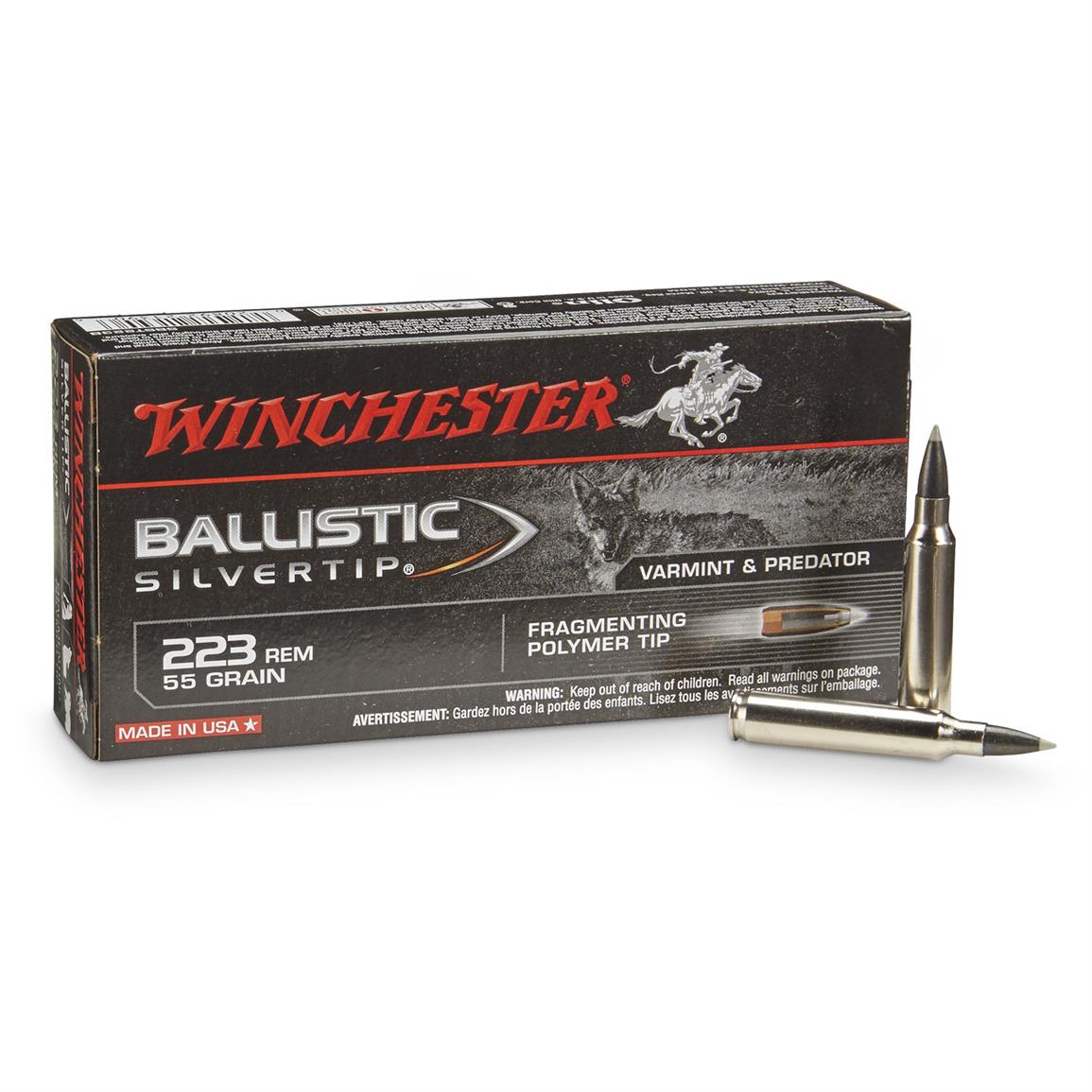Munición Metálica Winchester Ballistic Silvertip® Supreme