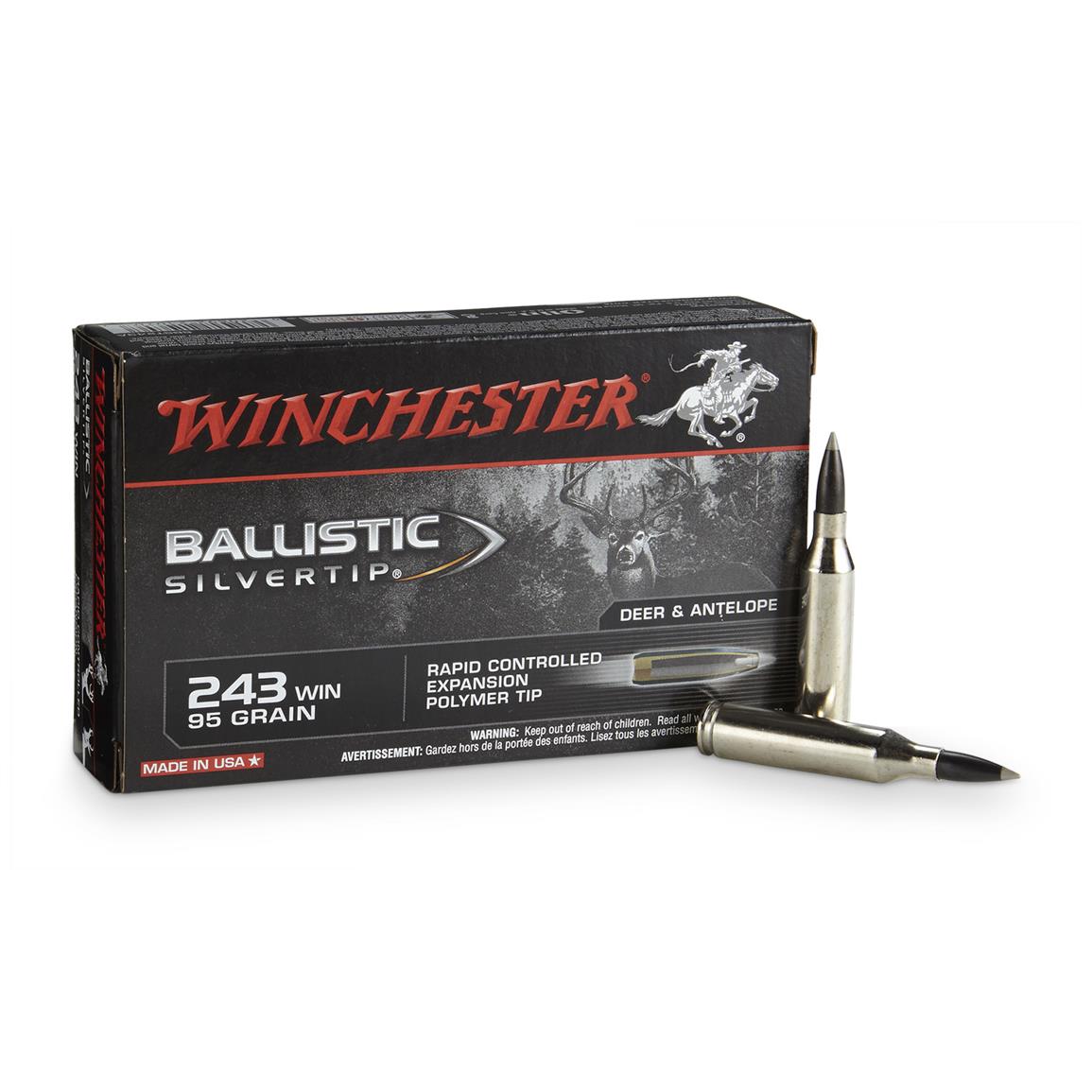 Munición Metálica Winchester Ballistic Silvertip® Supreme