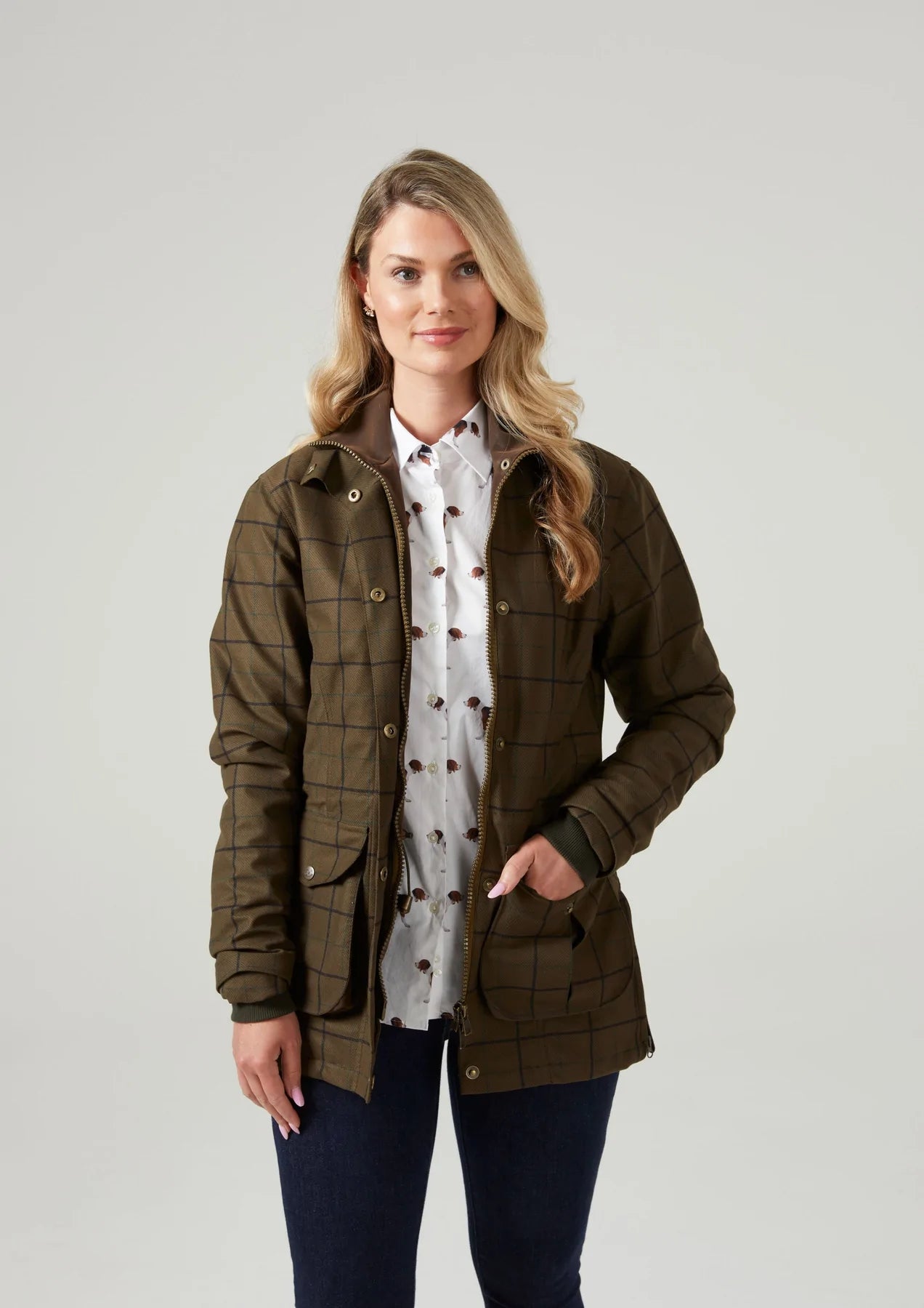 Chaqueta de Tiro Axford para mujer Alan Paine