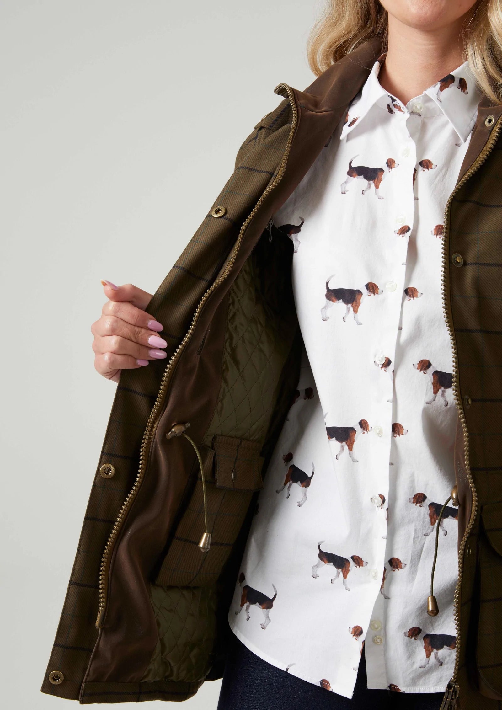 Chaqueta de Tiro Axford para mujer Alan Paine