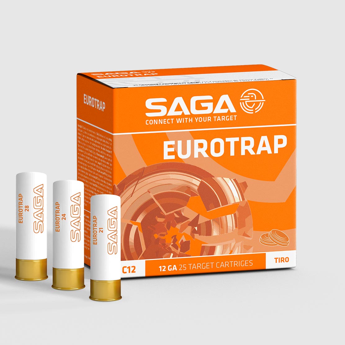 Cartuchos de Tiro al Plato Saga Eurotrap