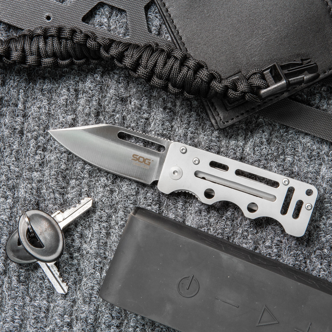 Cash Card Wallet Folding Knife
