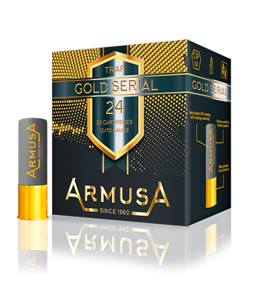 Gold Serial Skeet Cartridge