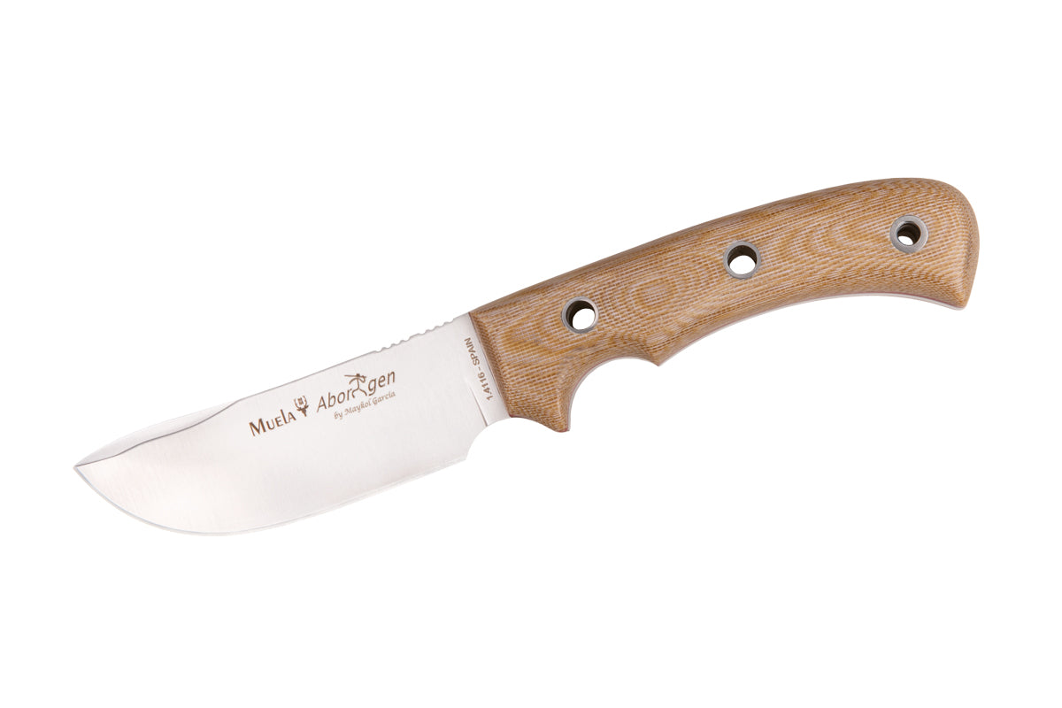 Cuchillo de Caza Aborigen Micarta Desierto