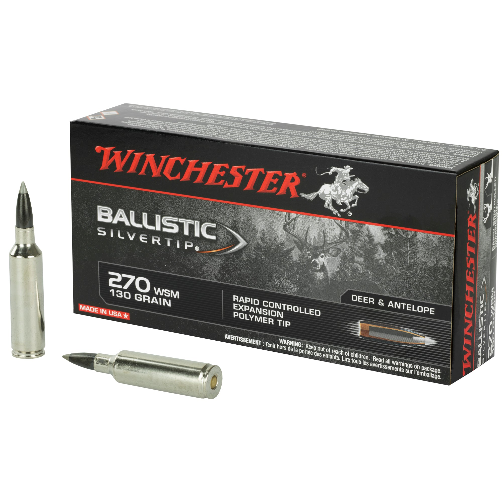 Munición Metálica Winchester Ballistic Silvertip® Supreme