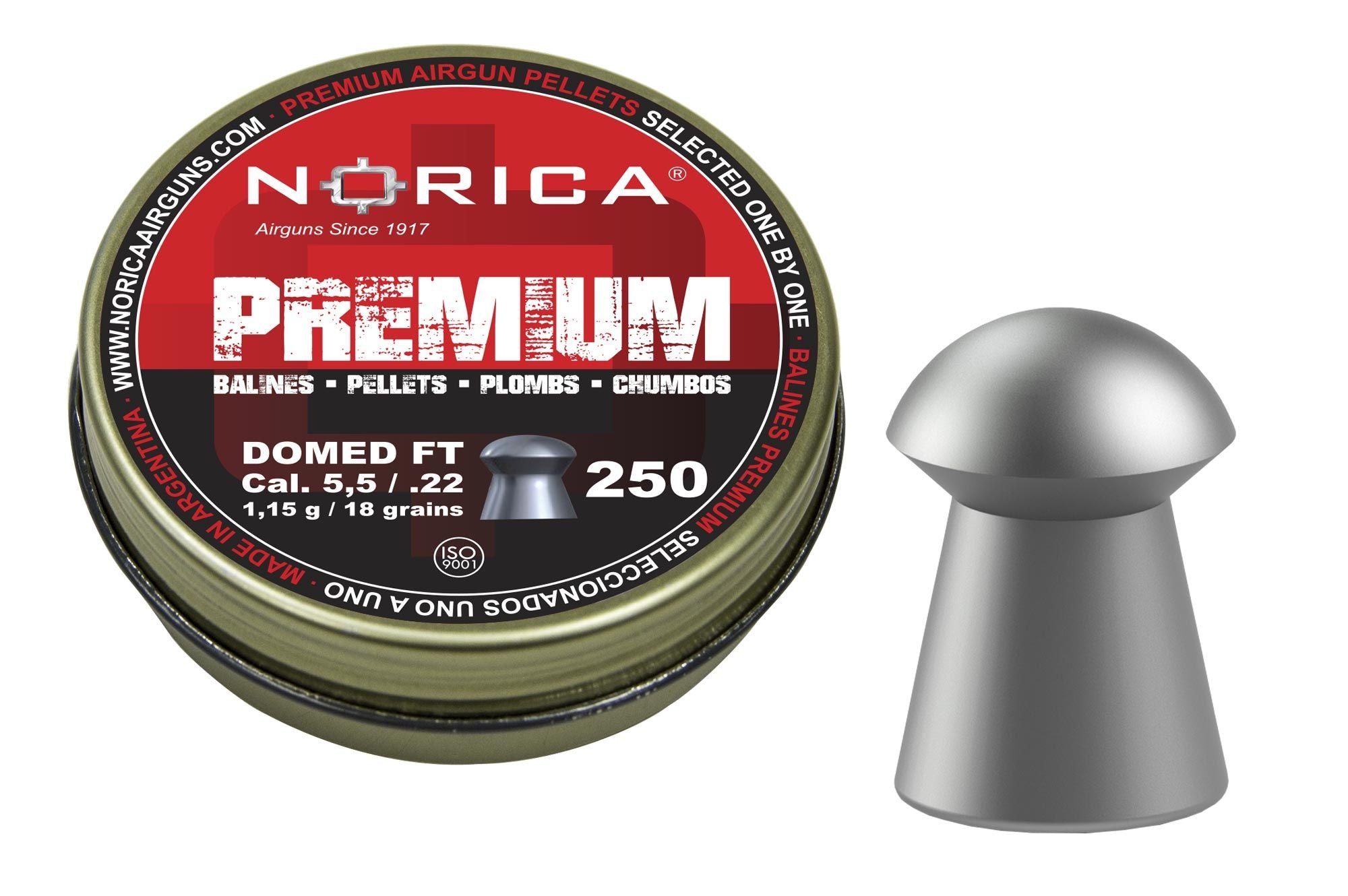 Domed FT pellets