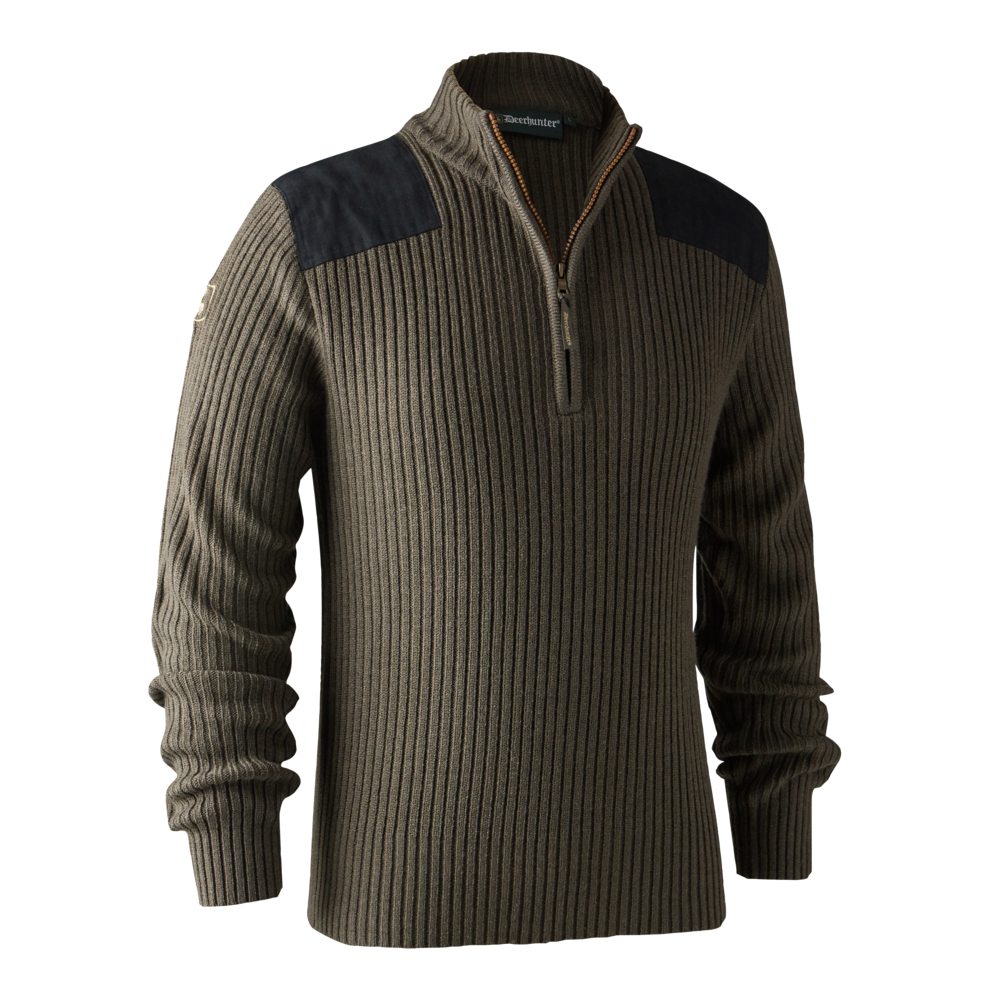 Jersey Rogaland Knit con Cuello de Cremallera