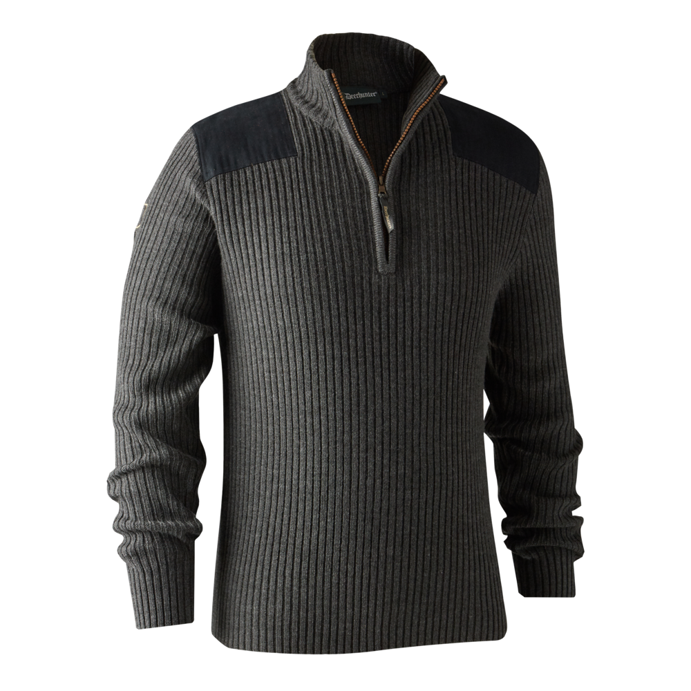 Jersey Rogaland Knit con Cuello de Cremallera