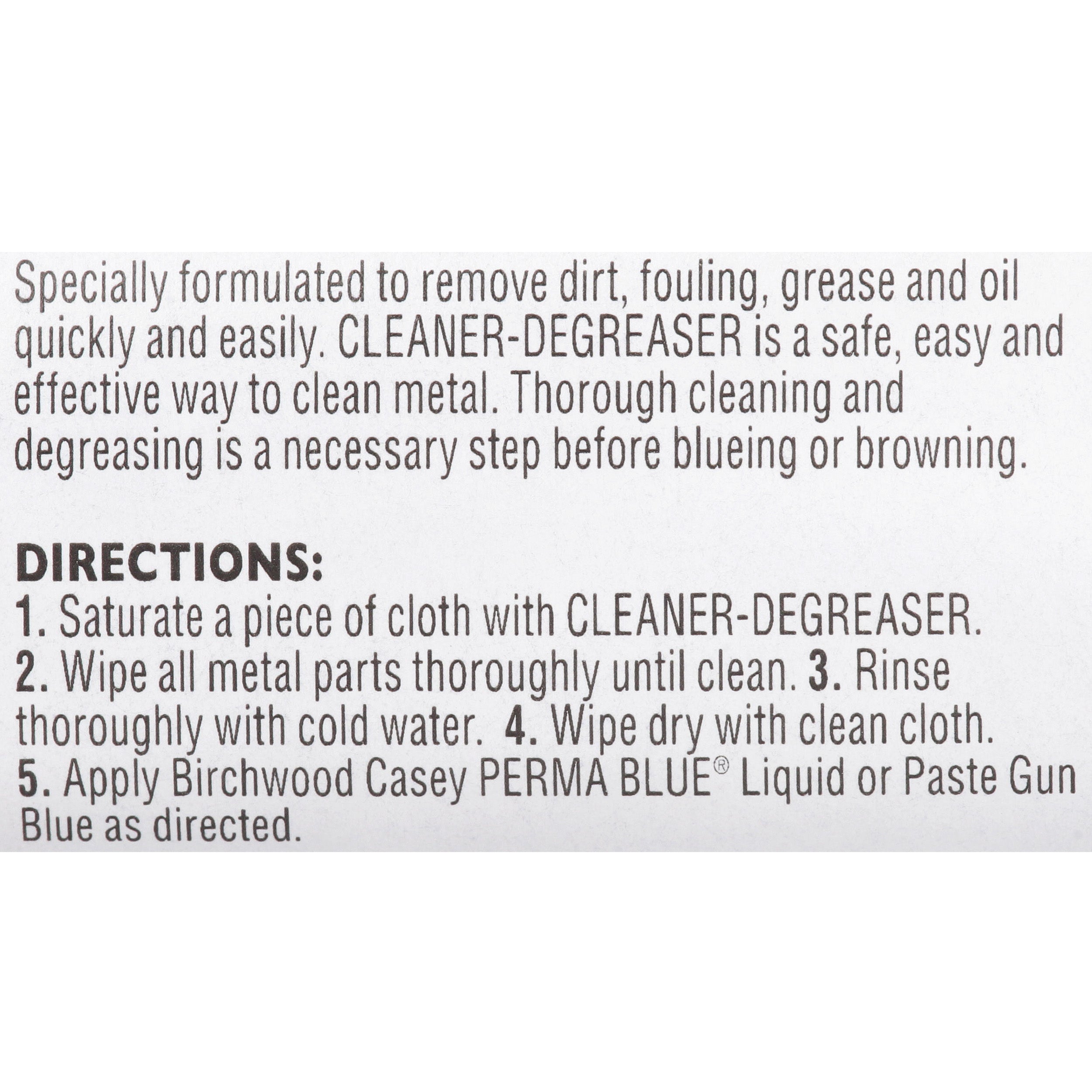 Limpiador Desengrasante Birchwood Casey Cleaner Degreaser