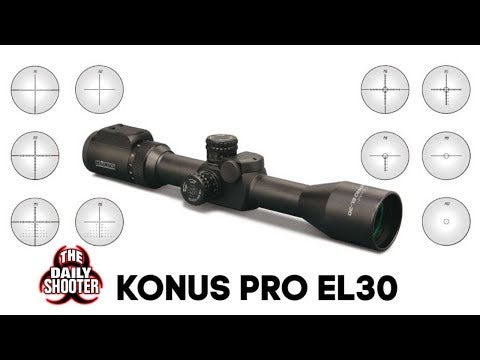 Hunting Scope with Illuminated Reticle