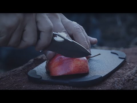 Navaja Plegable KIKU XR Natural Linen Micarta