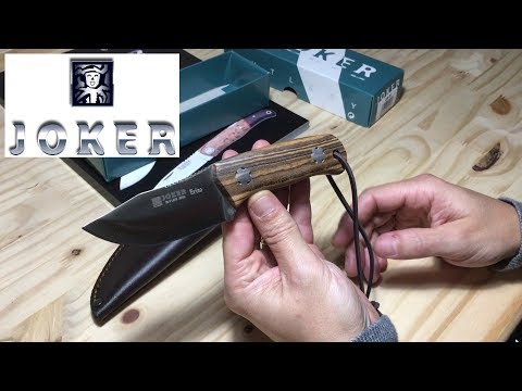 Cuchillo Bushkraft Joker Rabbit en Madera de Olivo