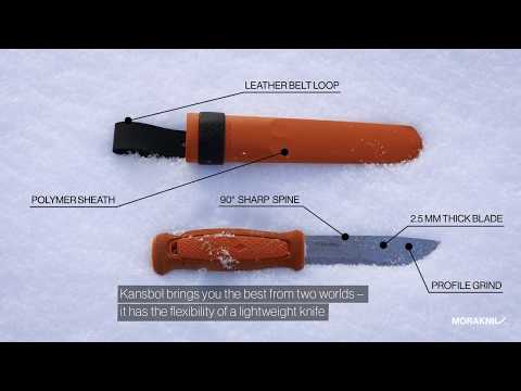 Kansbol Knife with Polymer Sheath (S)
