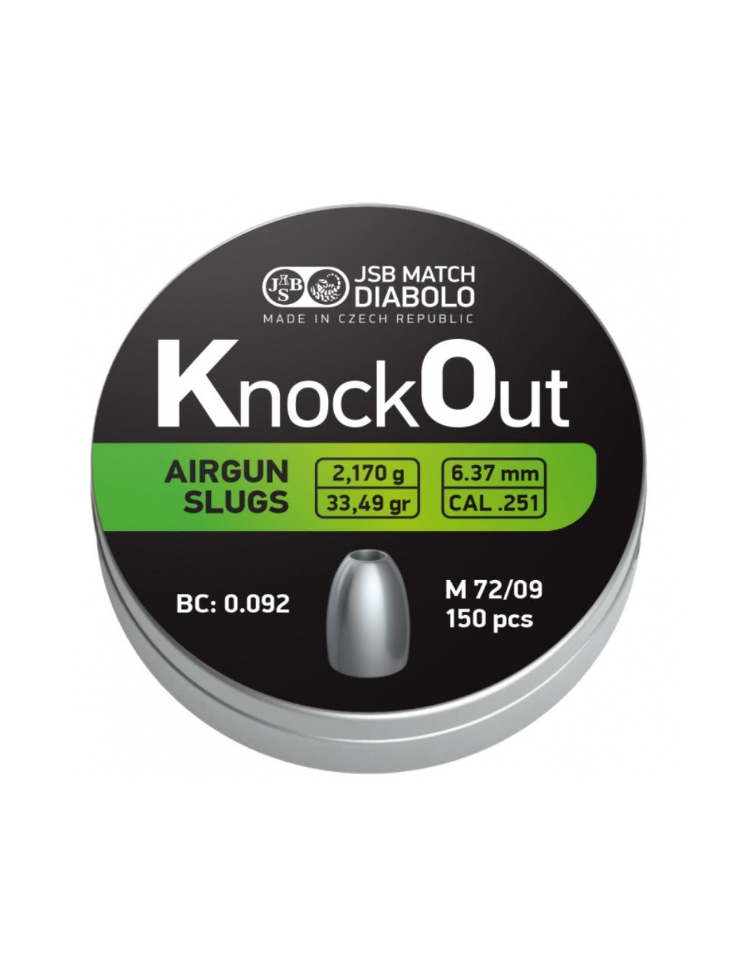 Pellet Knock Out Slugs