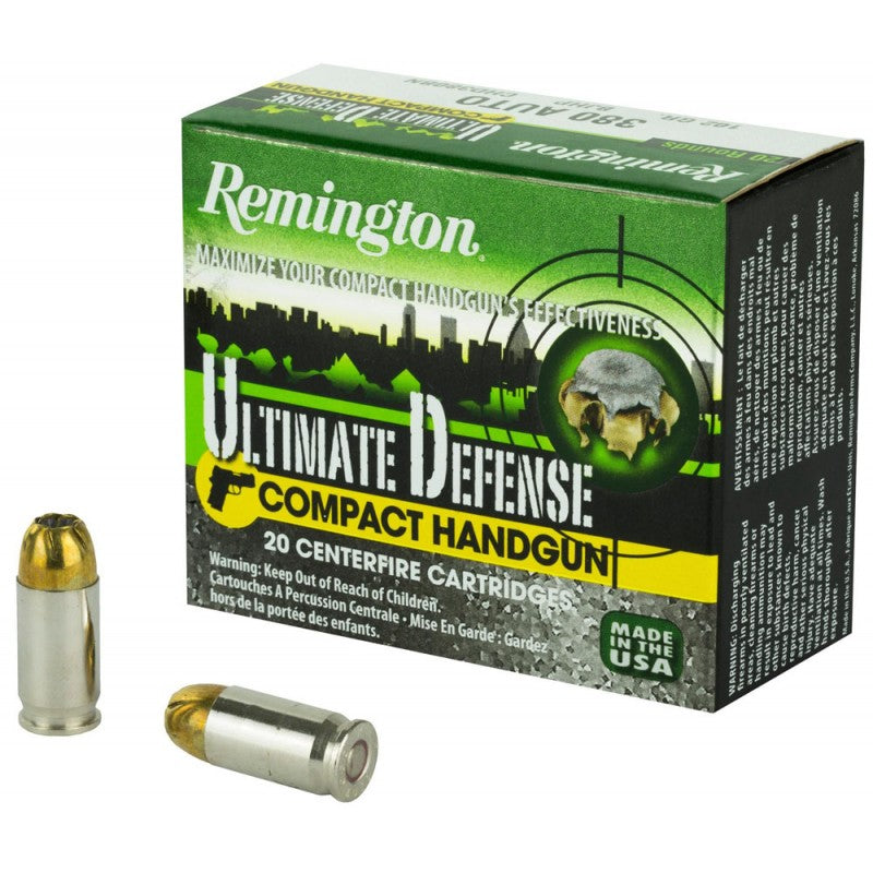 Ultimate Defense Compact Handgun Bullets
