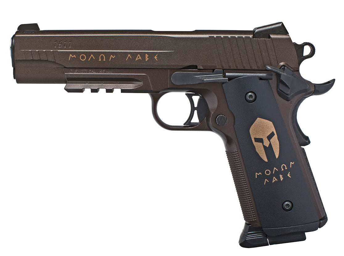 Pistola de Aire Comprimido Sig Sauer 1911 Spartan Blowback Co2 Full Metal
