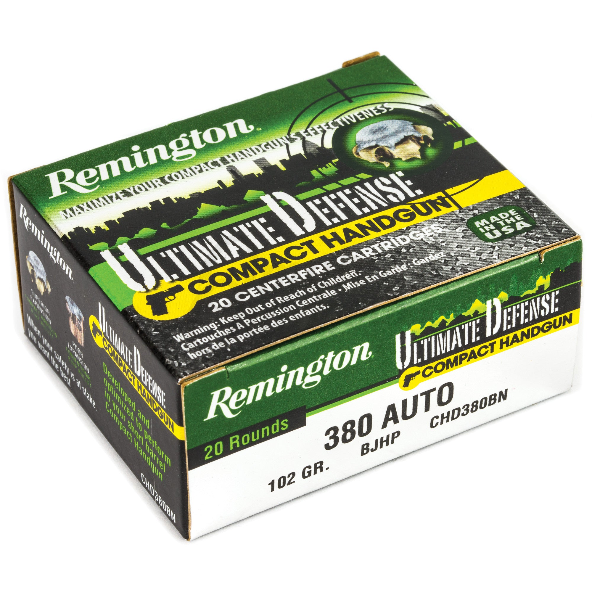 Ultimate Defense Compact Handgun Bullets
