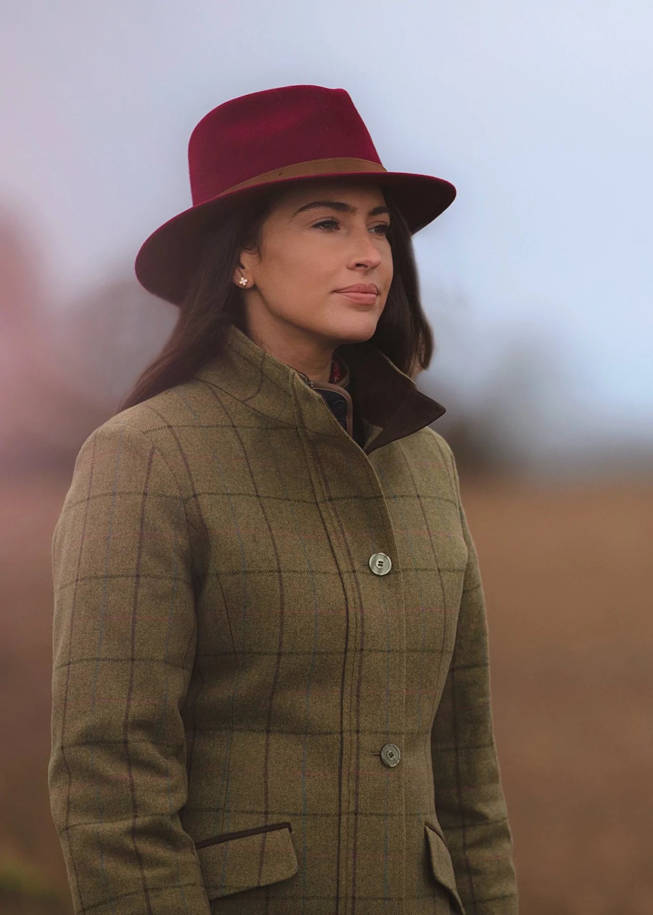 Ladies Richmond Felt Hat with Feather