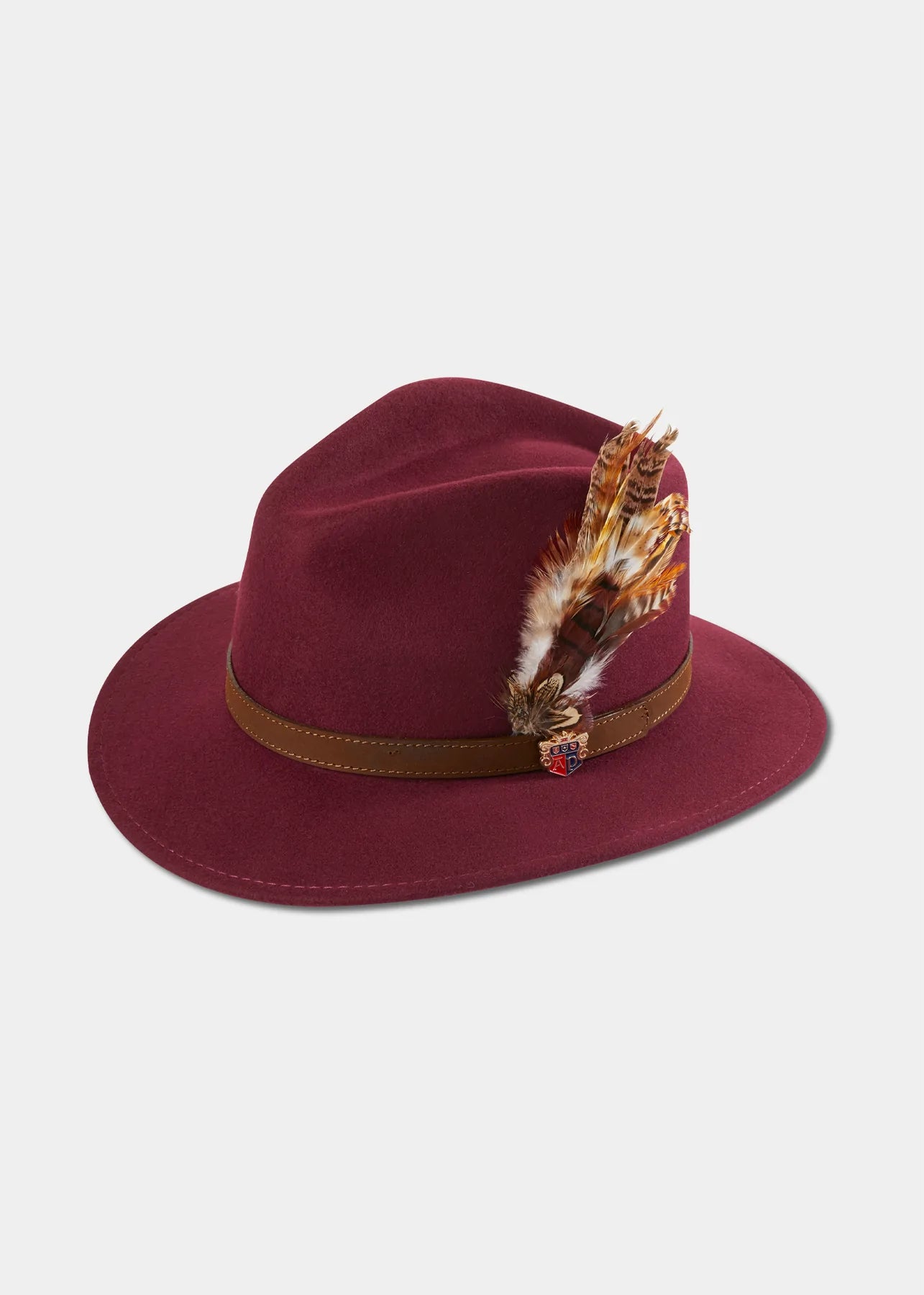 Ladies Richmond Felt Hat with Feather