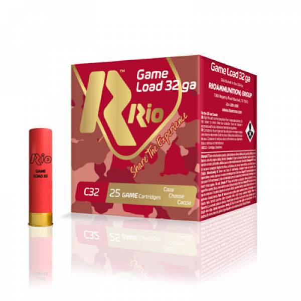 Cartuchos de Caza Rio Game Load Calibres Pequeños