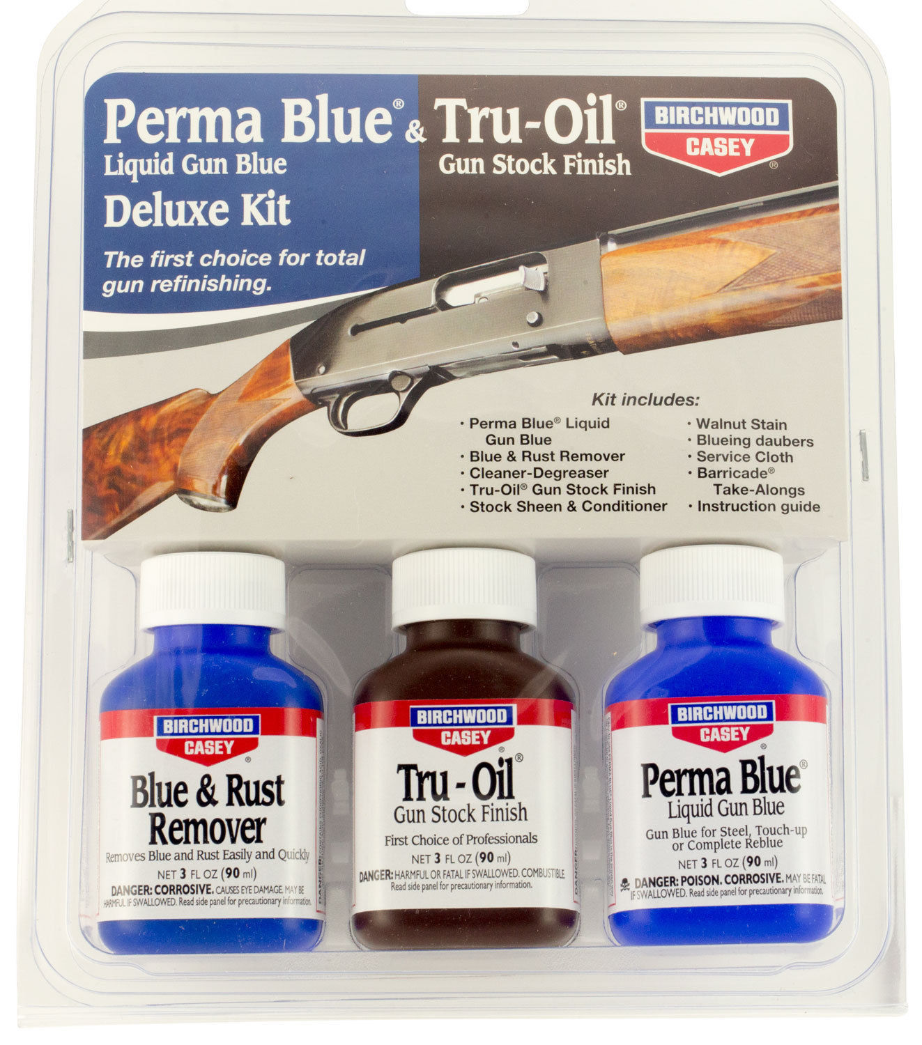 Kit Limpieza y Restauración Birchwood Casey Deluxe