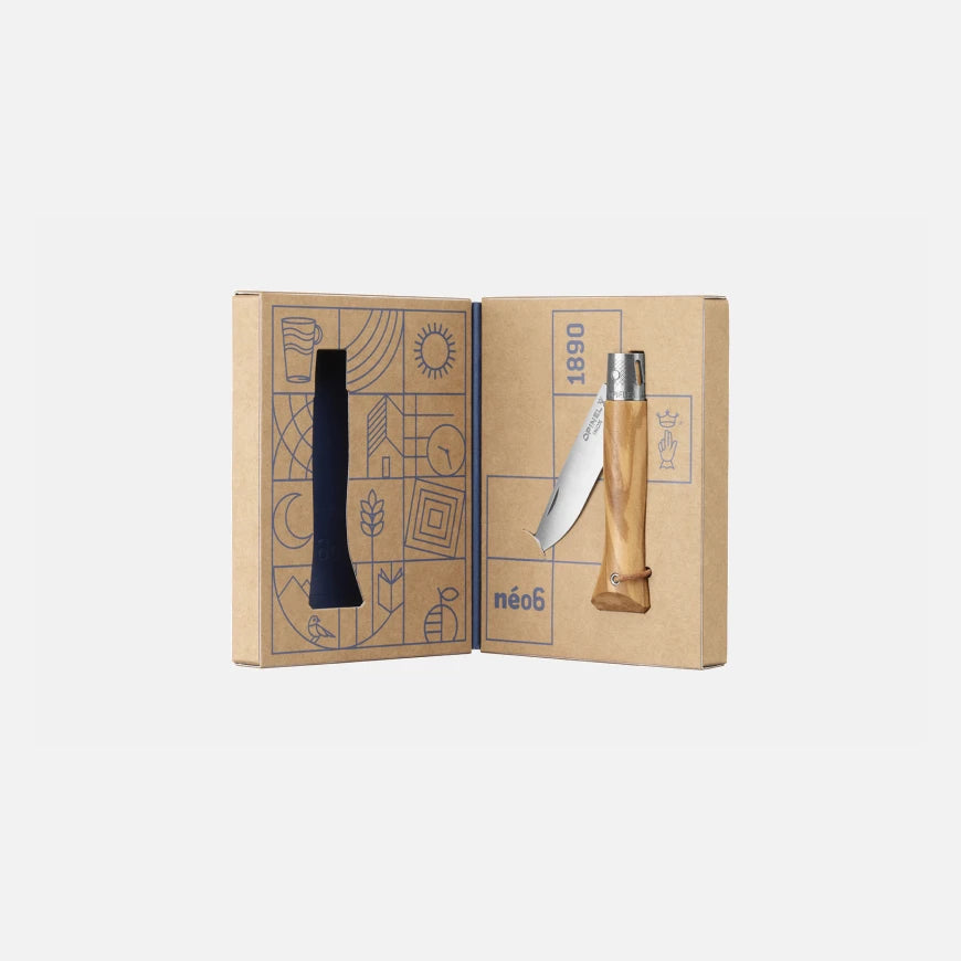 Navaja de Bolsillo Opinel néo6 Opiflex Olivo