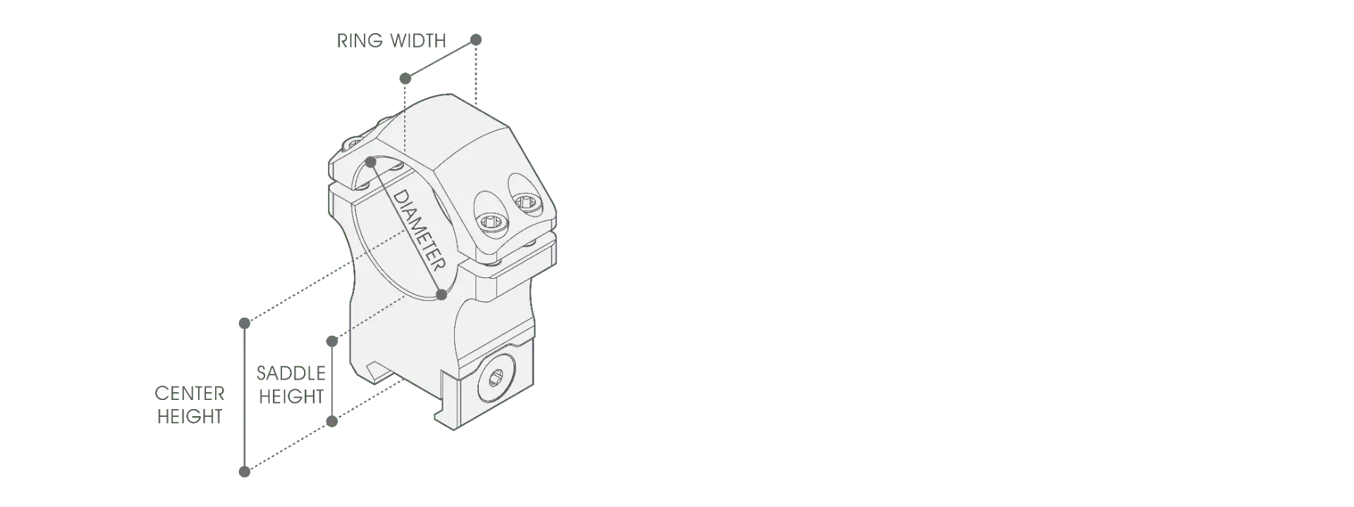 Juego de Anillas Rápidas UTG® Accu-Sync® QR